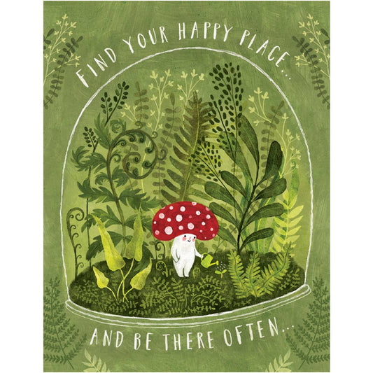 Happy Place Birthday Card