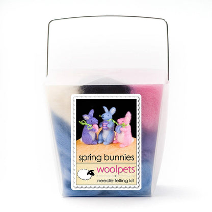 Spring Bunnies Felting Kit