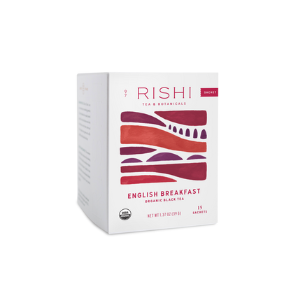 English Breakfast Organic Black Tea Sachets