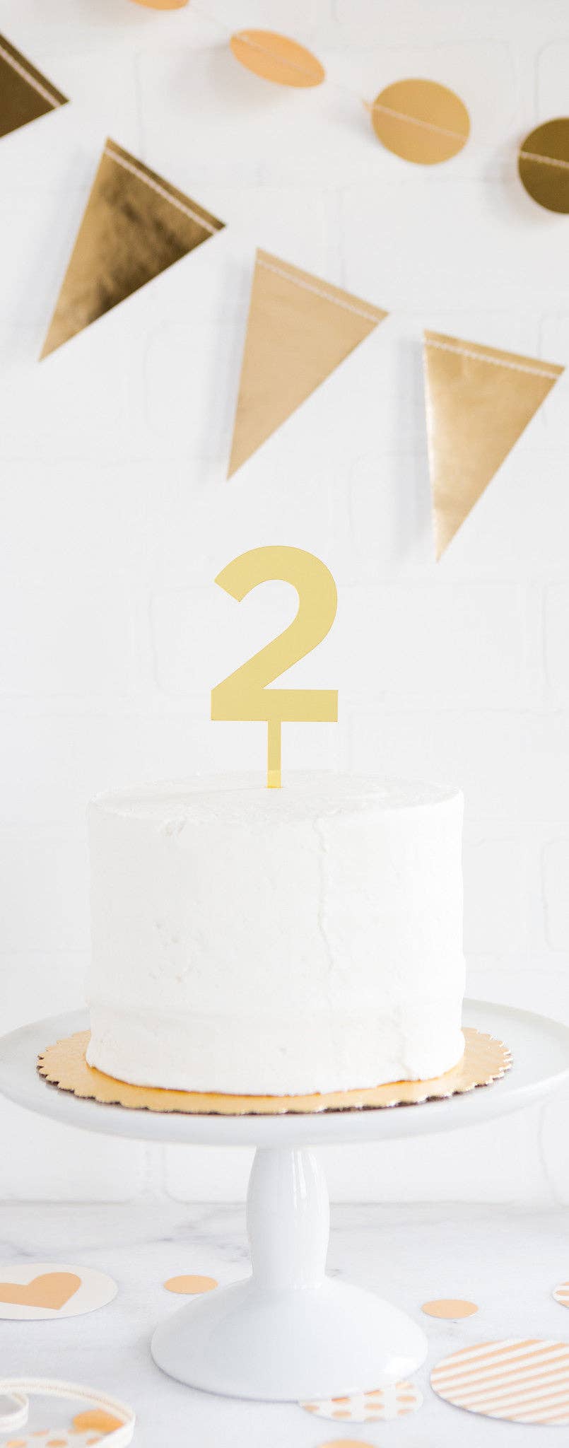 Basic Gold Acrylic Number 2
