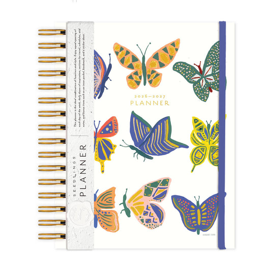 2026-2027 Butterfly Beauties Seedlings 17 Month Planner