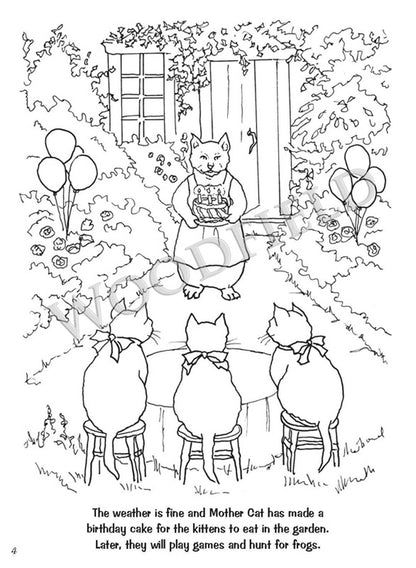 Tales from Woodfield Coloring Book