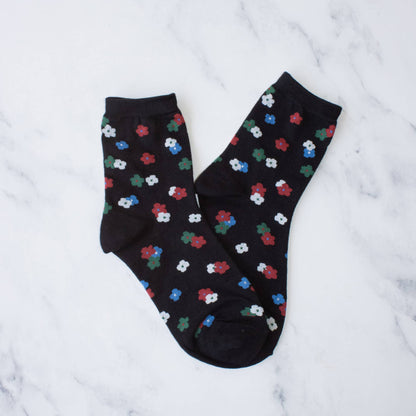 Women's Little Flower Garden Socks