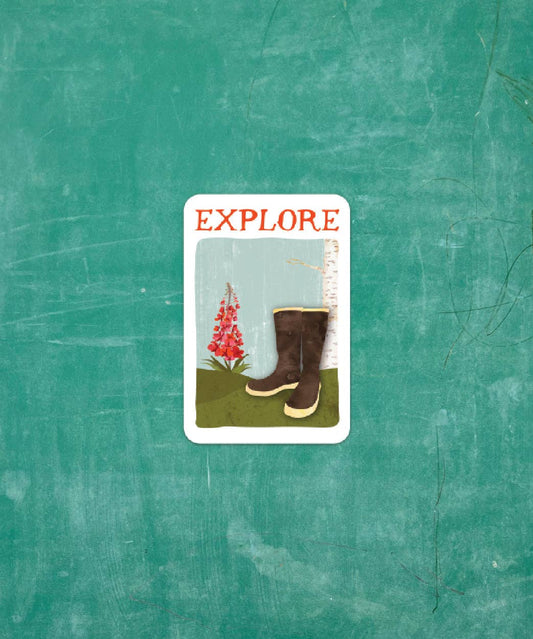 Explore - Vinyl Sticker