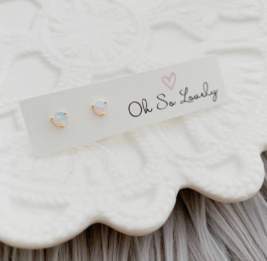 Opal Studs