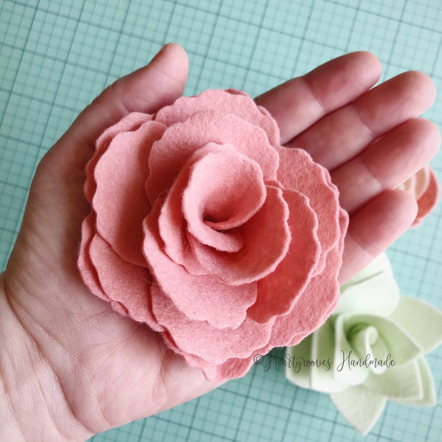 Felt Flower Craft Kit | Magnolia Rose