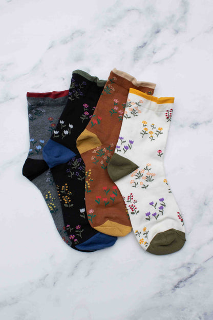 Women's Penelope Floral Casual Socks
