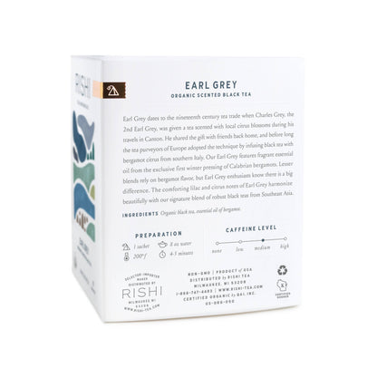 Earl Grey Organic Black Tea Sachets