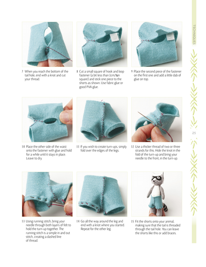 Felt Animal Families Book