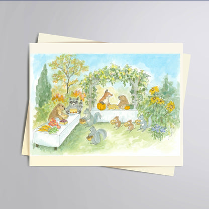 Gathering of Friends Notecard