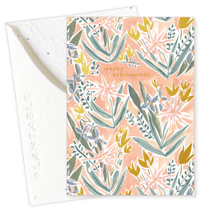 Happy Beginnings Sprout - Wedding Mini Greet 2.5 x 3.5