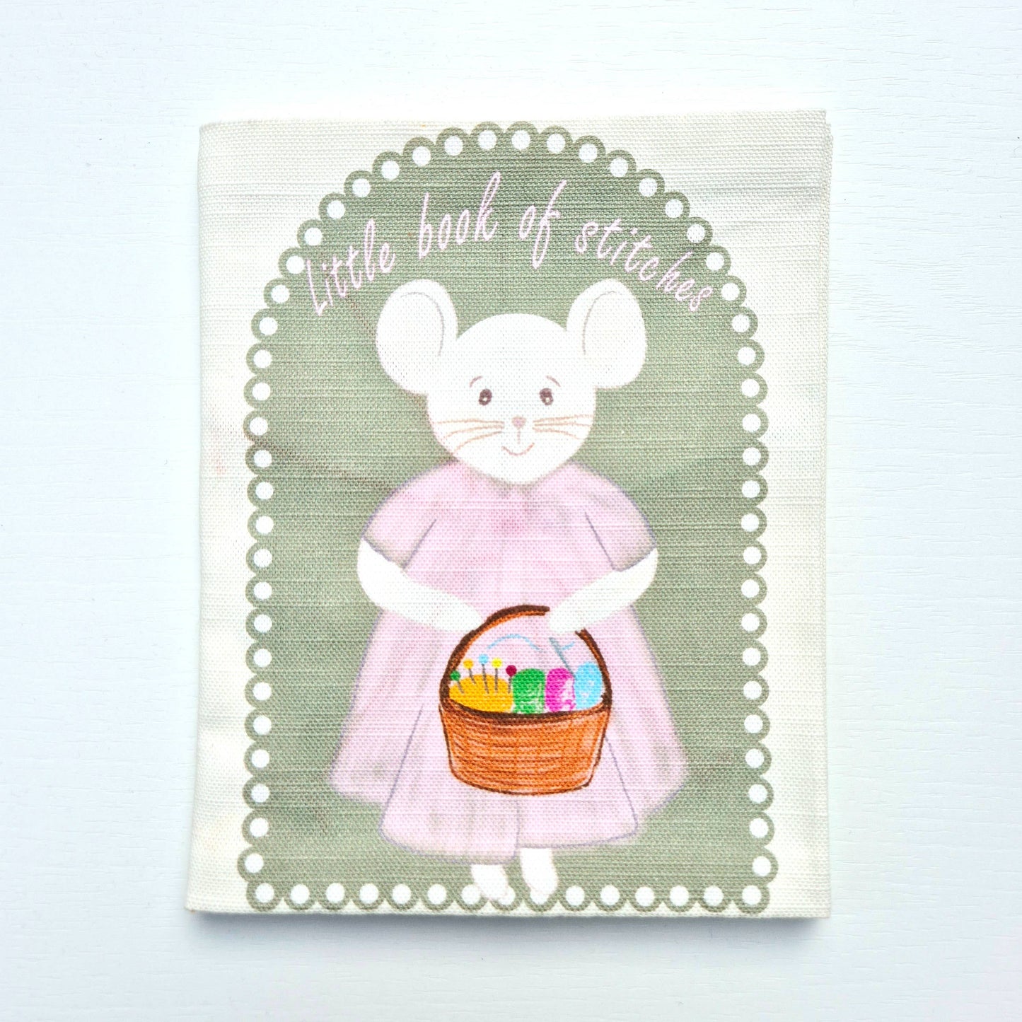 Mouse Embroidery Sampler Book