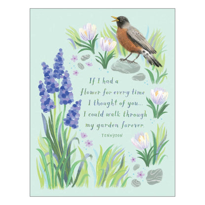 Muscari Birthday Card