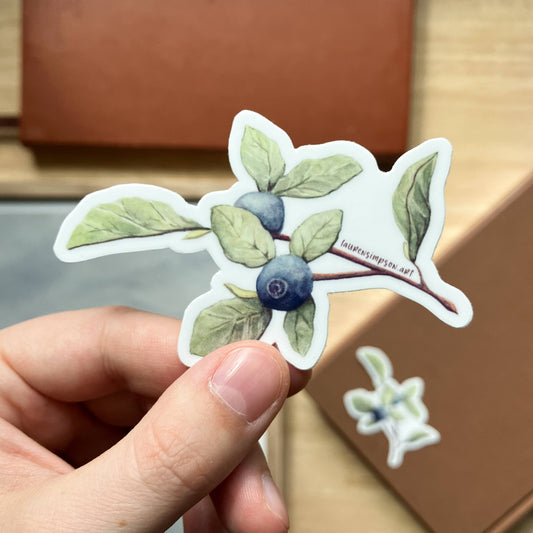 Highbush Blueberry Sticker