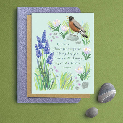 Muscari Birthday Card