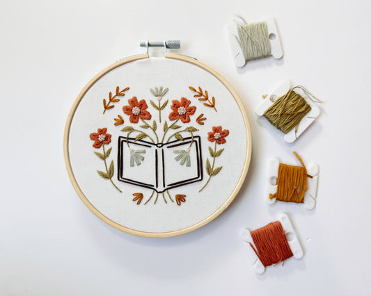 Book Lovers No. 1 Embroidery Kit