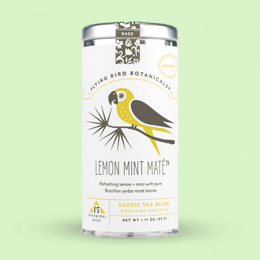 Lemon Mint Maté  – 15 Tea Bag Tin