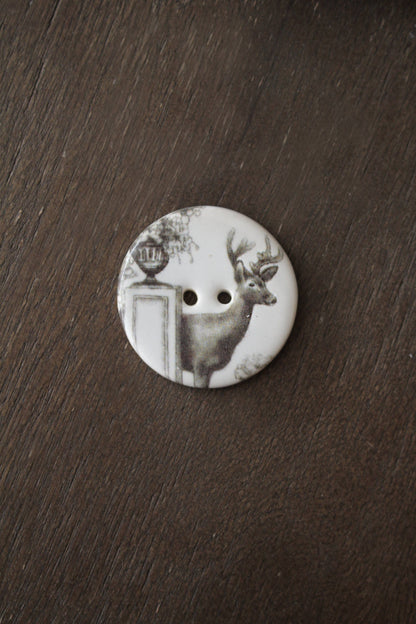 Woodland Animals Ceramic Buttons