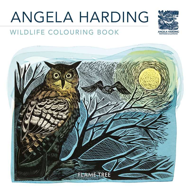 Wildlife (Angela Harding) Colouring Book by