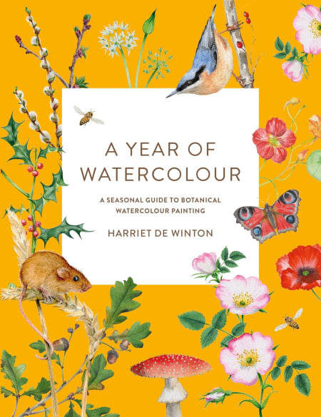 A Year of Watercolour | A Seasonal Guide to Botanical Watercolour Painting