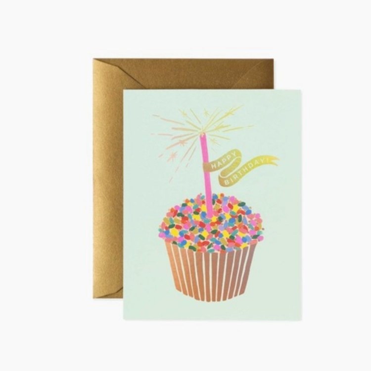 Cupcake Birthday Card