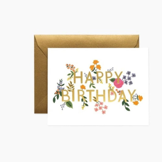 Wildwood Birthday Card