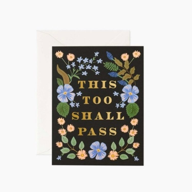 This Too Shall Pass Card