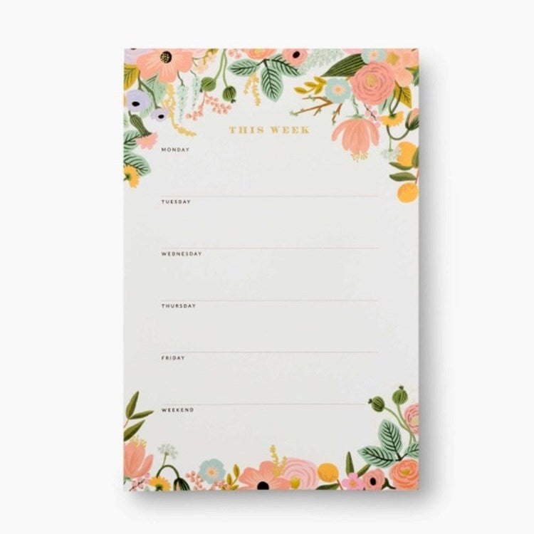 Garden Party Pastel Memo Notepad