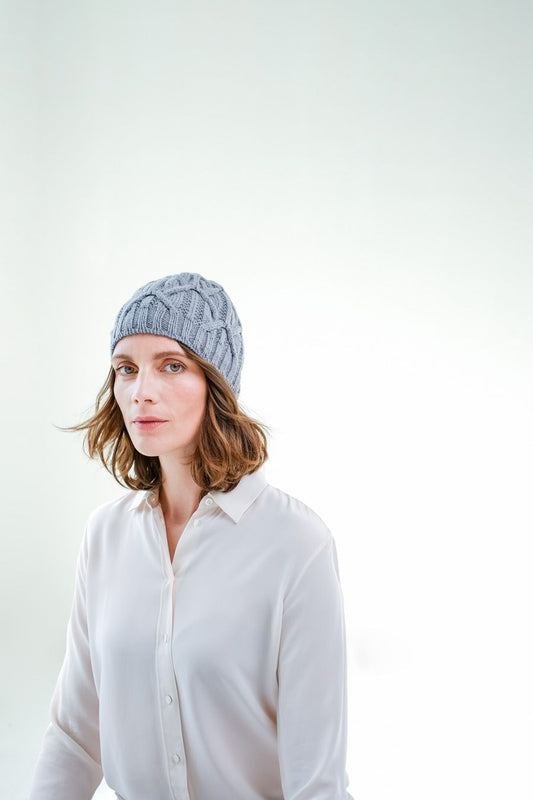 Brooklyn Tweed Proof Hat | Cabled Beanie