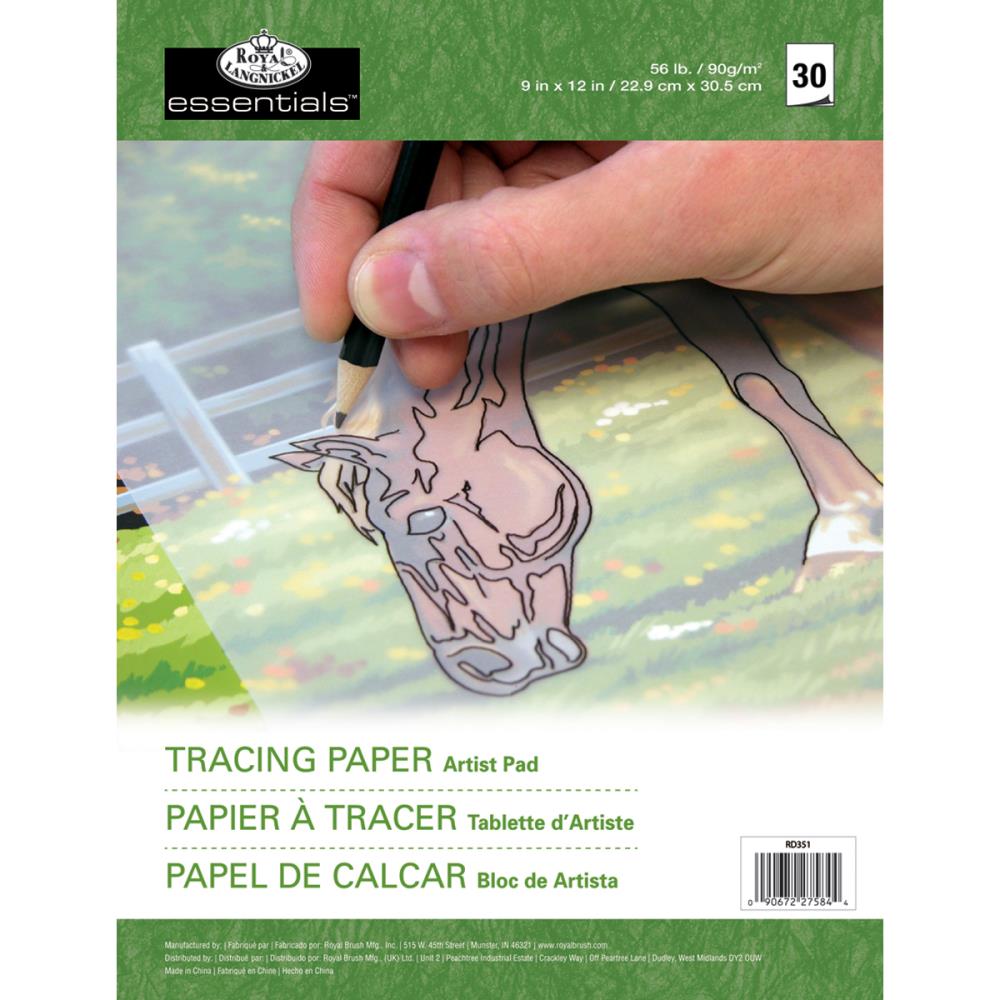 Essentials Tracing Paper Artist Pad 9"x12"