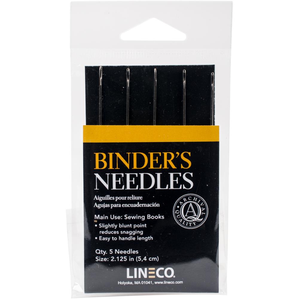 Lineco Book Binder's Steel Needles 5/Pkg