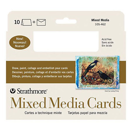 Strathmore Mixed Media Cards | 10 Blank Cards & Envelopes
