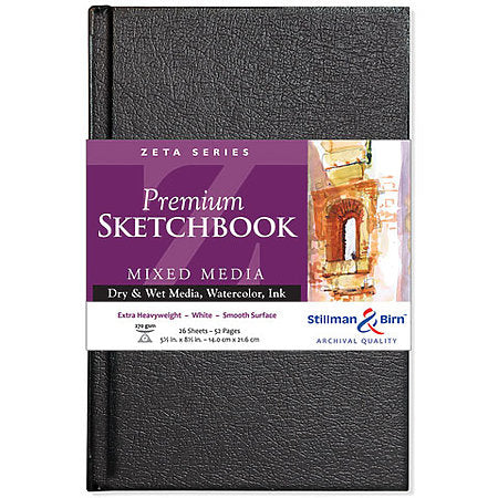 Stillman & Bern Zeta Series Premium Hard-Cover Sketchbooks