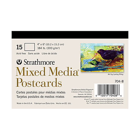 Mixed Media Postcards - Strathmore