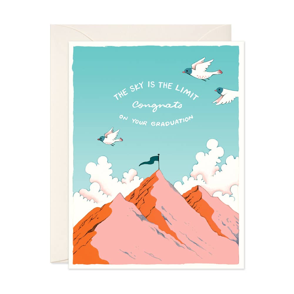 Sky is the Limit Graduation Card