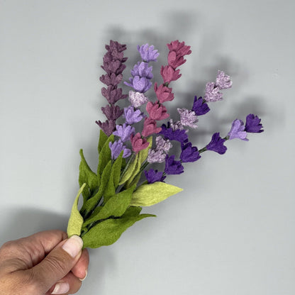 felt lavender flower tutorial Felt Lavender Flower Craft Kit