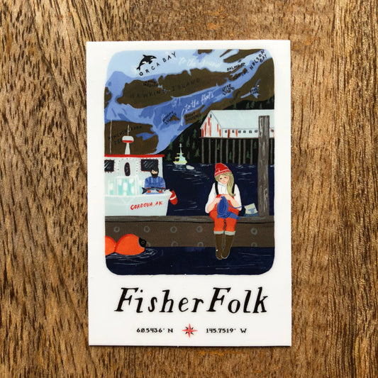 Fisherfolk Sticker