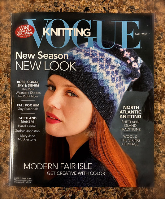 Vogue Knitting Fall 2016