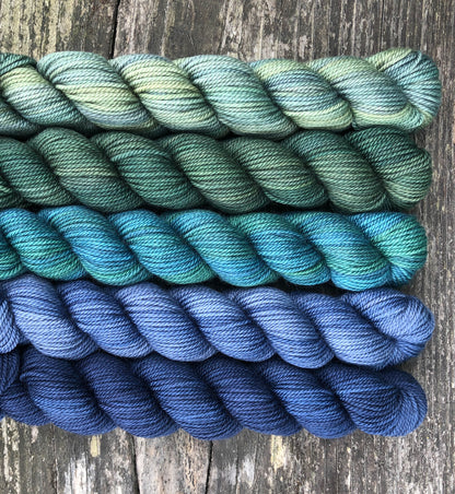 Party of Five Mini-Skein Yarn Sets - Cordova Colorways