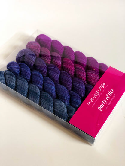 Party of Five Mini-Skein Yarn Sets - Cordova Colorways