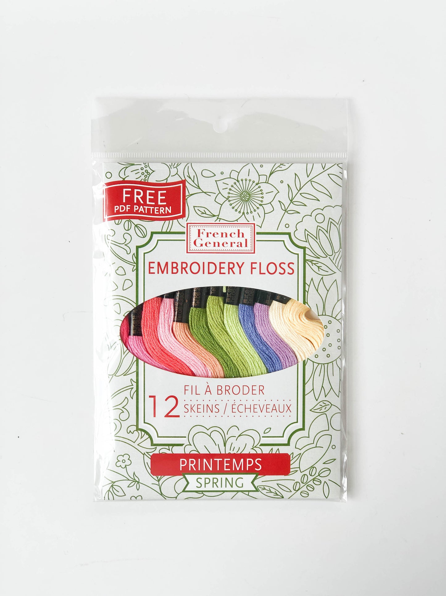 Embroidery Floss Spring