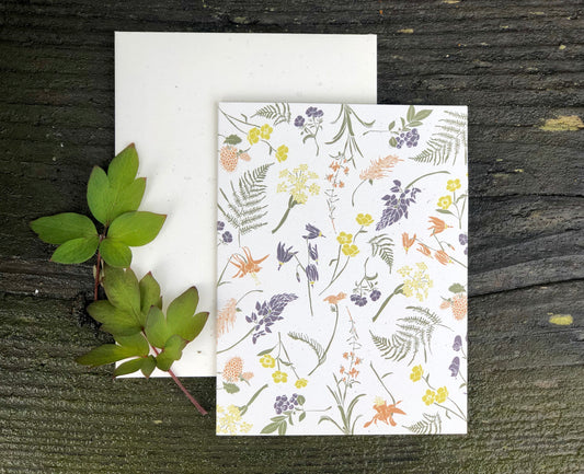 Alaska Wild: Flowers + Berries Notecard