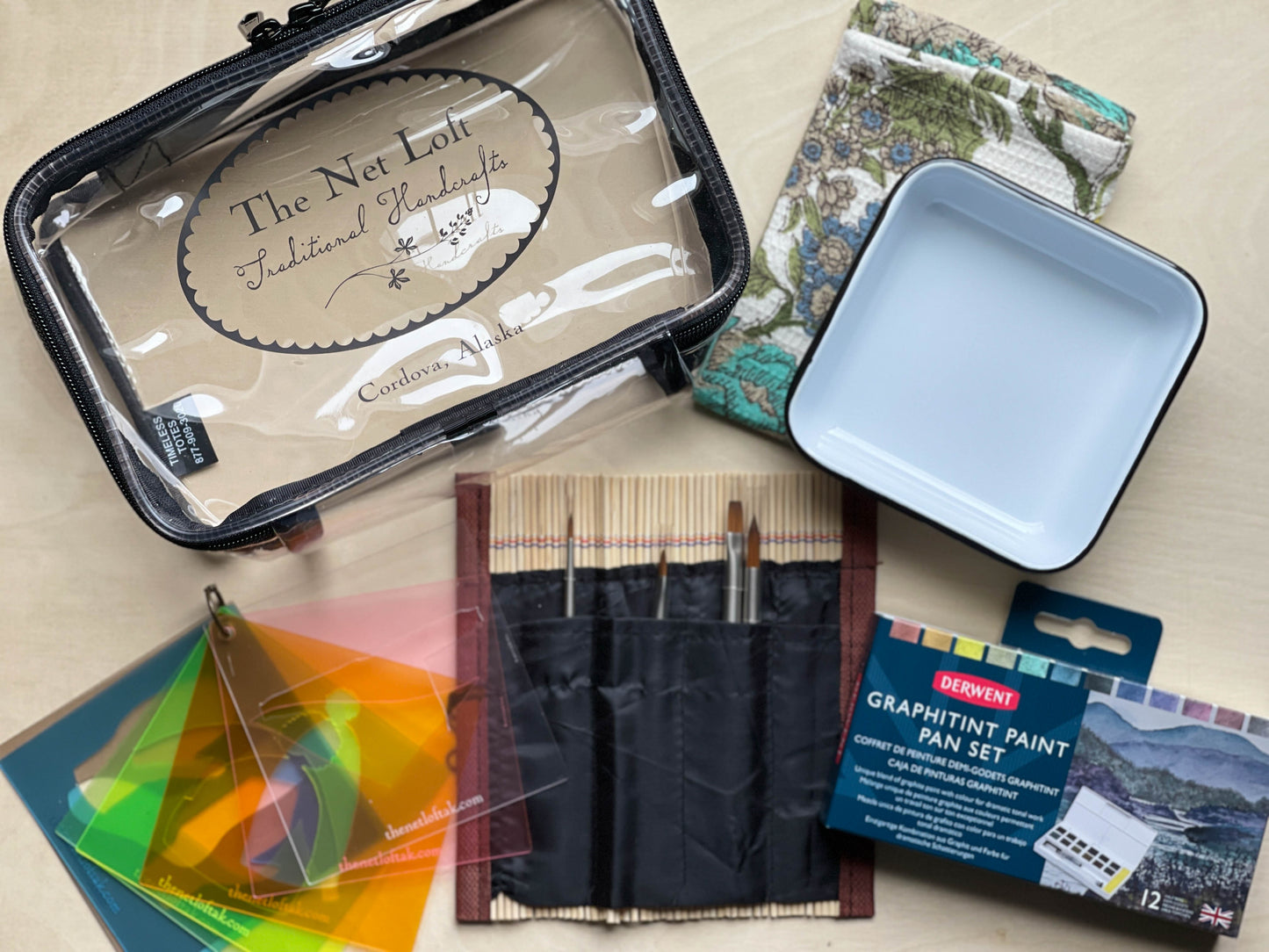 Watercolor Journaling Kit for Knitters and Crocheters