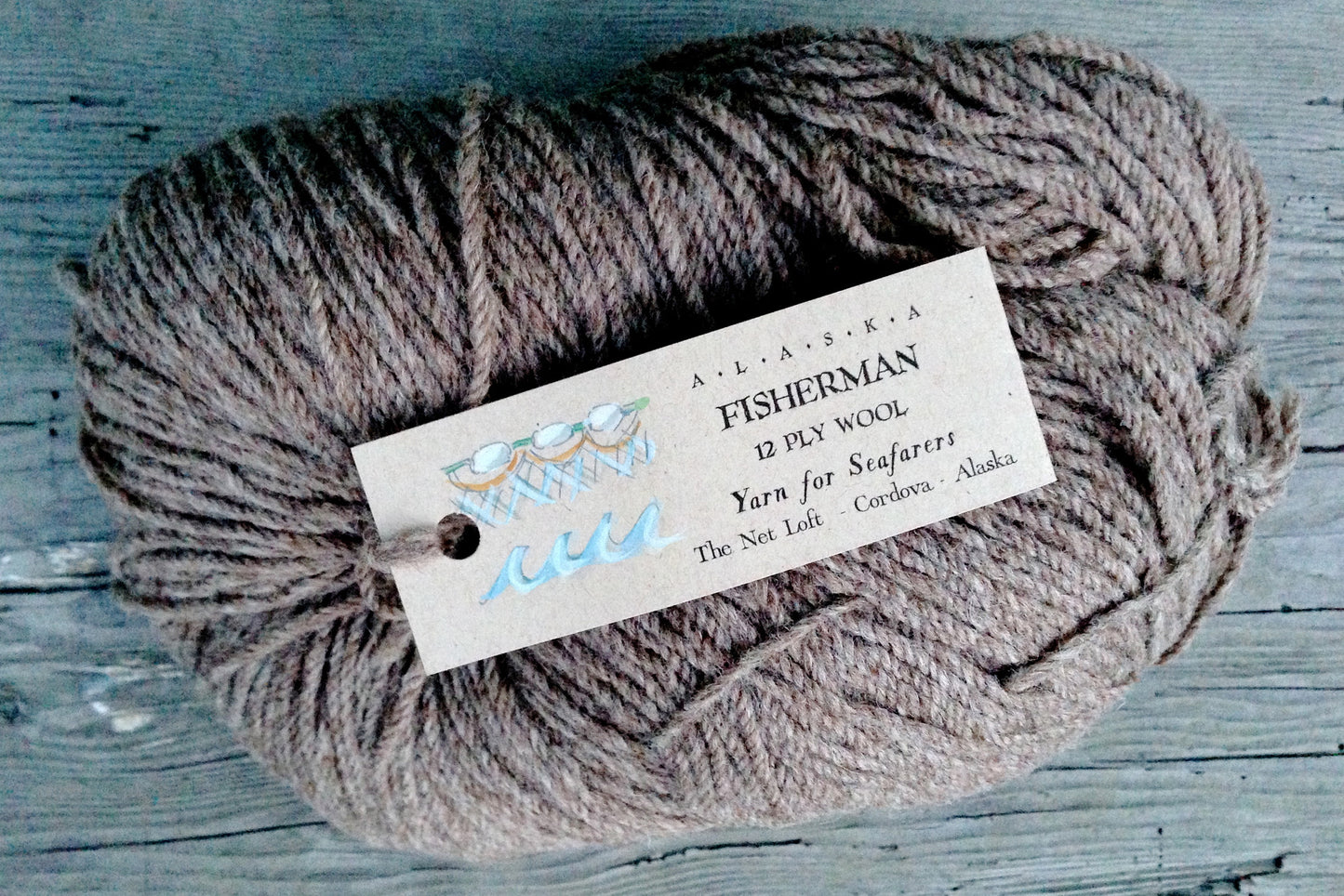 Alaska Fisherman 12 PLY Wool  - Yarn for Seafarers