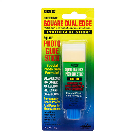 Pioneer Square Dual Edge Photo Glue Stick