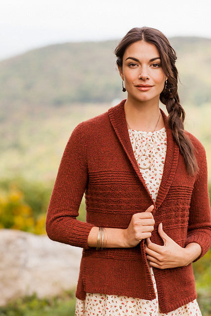 Brooklyn Tweed Persimmon Cardigan