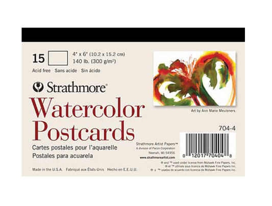 Watercolor Postcards - Strathmore
