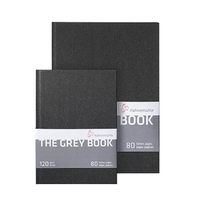 Hahnemuehle Grey Sketch Books A5 8.2" x 5.8"