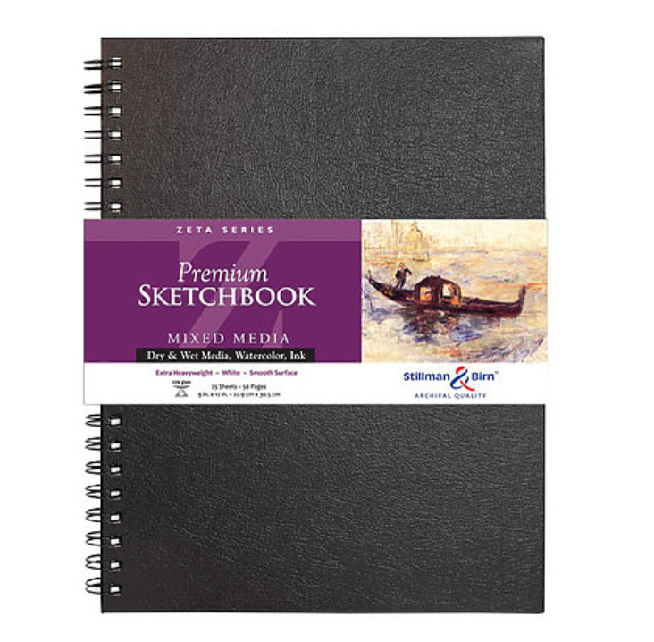 Stillman & Bern Zeta Series Premium Hard-Cover Sketchbooks