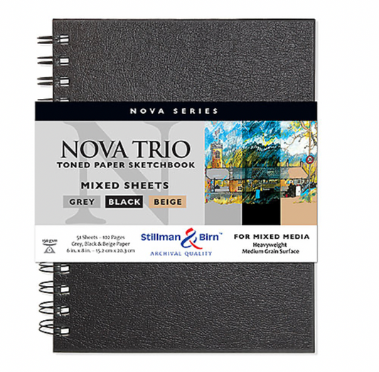 Stillman & Bern Nova Trio Mixed Media Sketch Books
